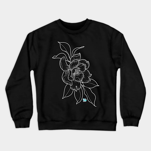 Magnolia Crewneck Sweatshirt by ColorMix Studios